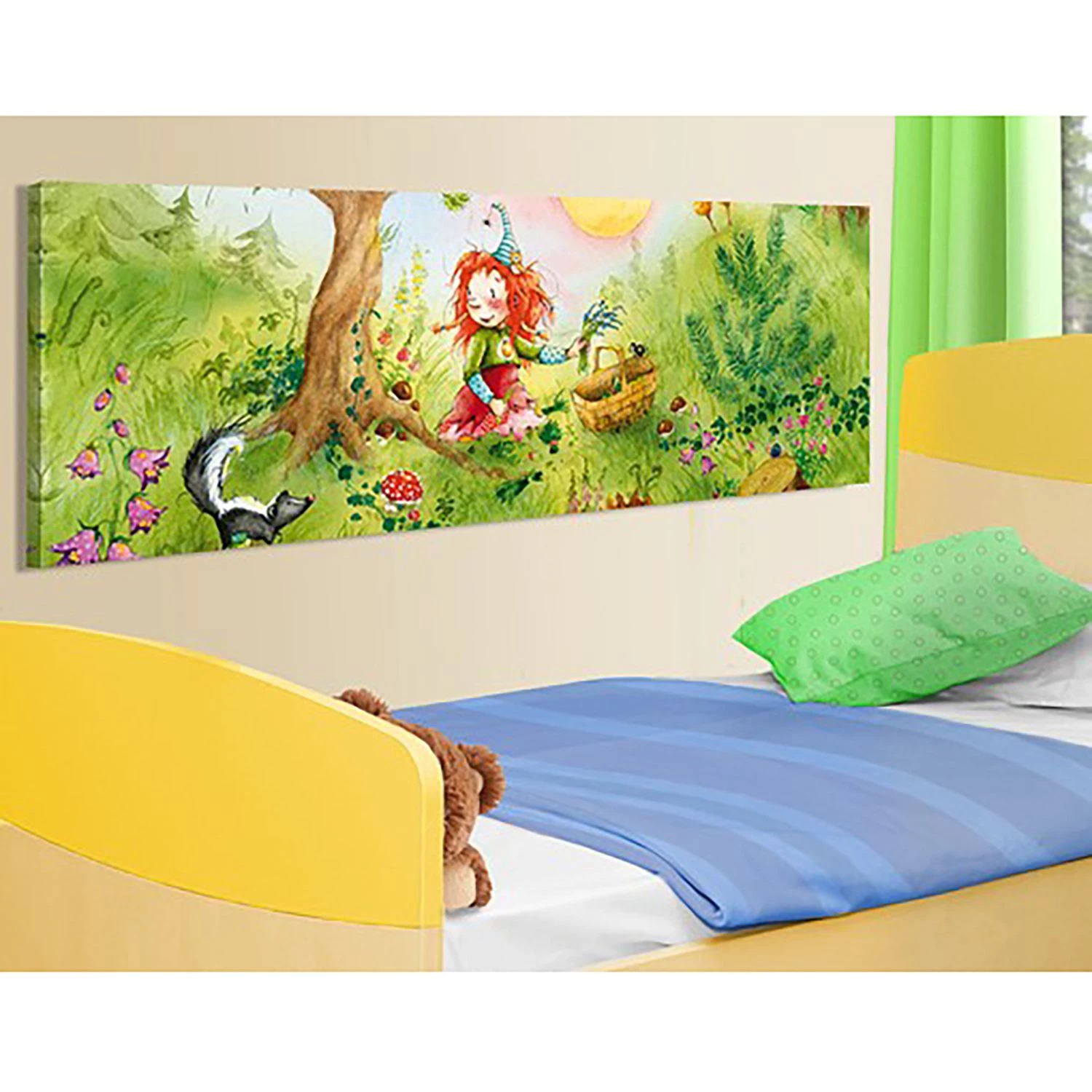 Bilderwelten Tableau déco n° 695 Frida IV - Toile / Épicéa massif - Multicolore 2 Bilderwelten Tableau déco n° 695 Frida IV - Toile / Épicéa massif - Multicolore – Image 2