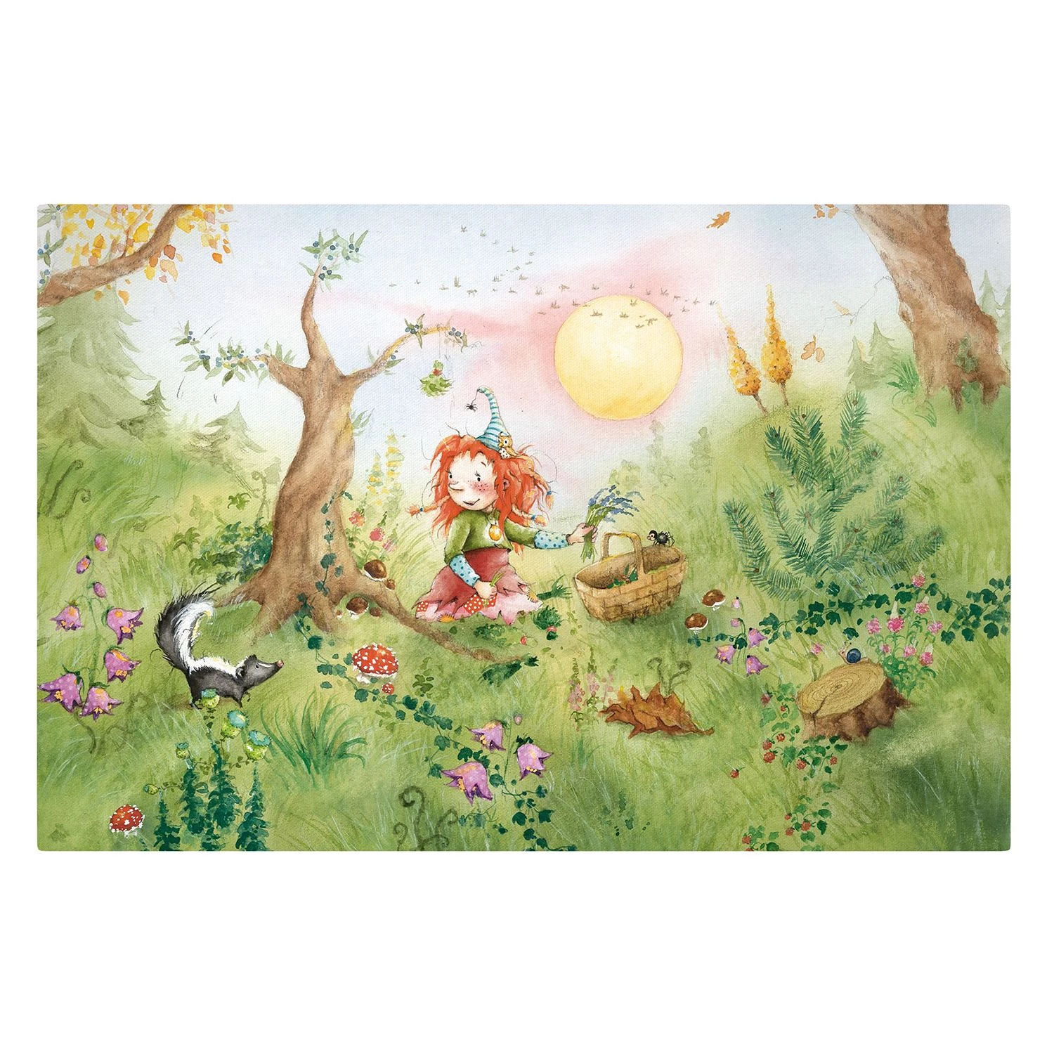 Bilderwelten Tableau déco Frida II - Toile / Épicéa massif - Multicolore - 60 x 40 cm 1 Bilderwelten Tableau déco Frida II - Toile / Épicéa massif - Multicolore - 60 x 40 cm