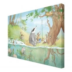 Bilderwelten Tableau déco Un ascenseur pour Elsa - Toile / Épicéa massif - Multicolore - 90 x 60 cm -Décorations murales enfant Soldes 1000177423 190624 16401300311 GALLERYIMAGES P000000001000177423