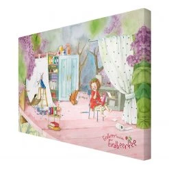 Bilderwelten Tableau déco La fée des fraises I - Toile / Épicéa massif - Multicolore - 60 x 40 cm 10 Bilderwelten Tableau déco La fée des fraises I - Toile / Épicéa massif - Multicolore - 60 x 40 cm -Décorations murales enfant Soldes 1000177427 190624 16401700335 GALLERYIMAGES P000000001000177427