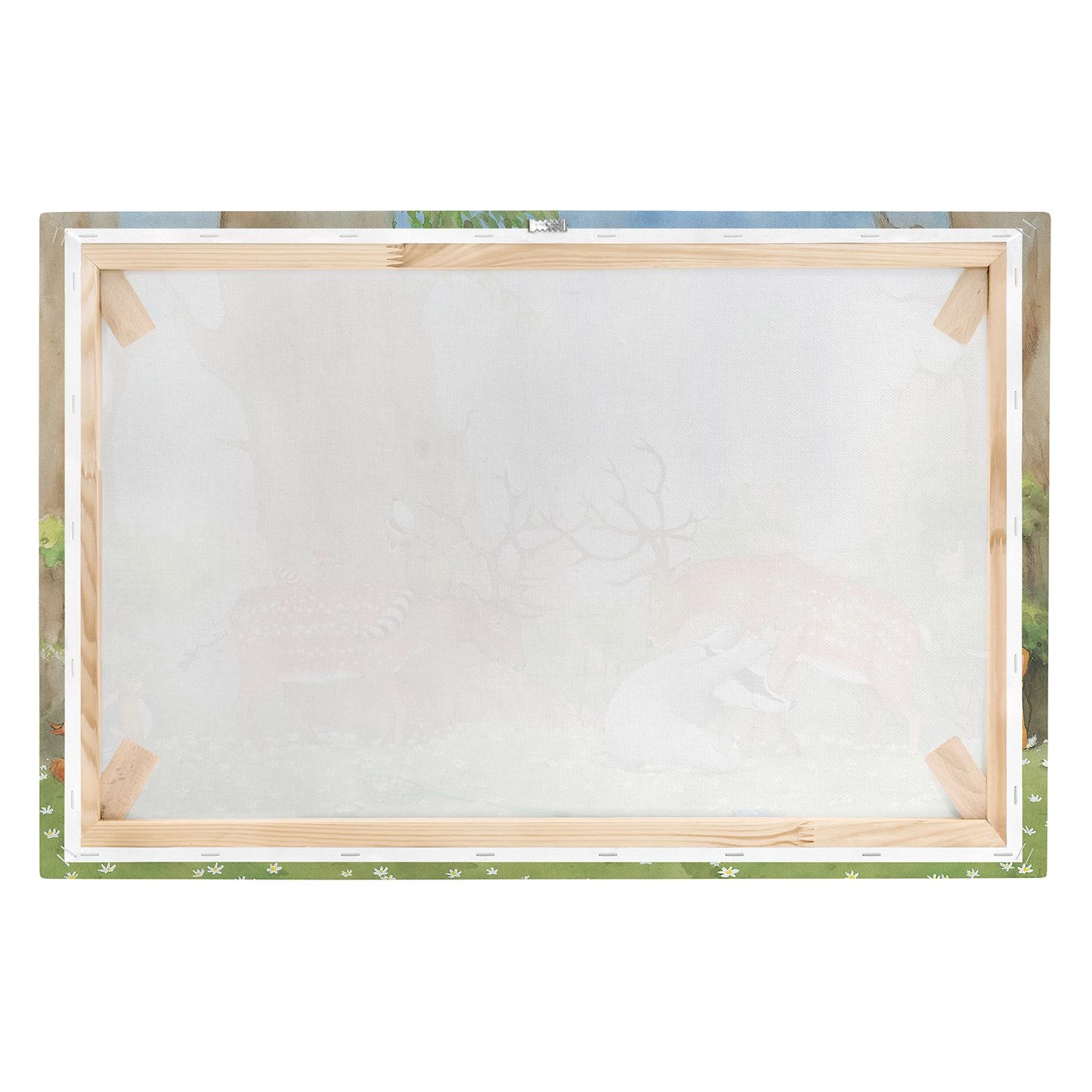 Bilderwelten Tableau déco Wassili aide un cerf - Toile / Épicéa massif - Multicolore - 60 x 40 cm 6 Bilderwelten Tableau déco Wassili aide un cerf - Toile / Épicéa massif - Multicolore - 60 x 40 cm – Image 6