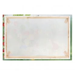 Bilderwelten Tableau déco La fée des fraises III - Toile / Épicéa massif - Multicolore - 60 x 40 cm -Décorations murales enfant Soldes 1000177441 190624 16403400420 GALLERYIMAGES P000000001000177441