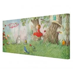 Bilderwelten Tableau déco La fée des fraises V - Toile / Épicéa massif - Multicolore - 100 x 50 cm 10 Bilderwelten Tableau déco La fée des fraises V - Toile / Épicéa massif - Multicolore - 100 x 50 cm -Décorations murales enfant Soldes 1000177667 190624 16431301578 GALLERYIMAGES P000000001000177667