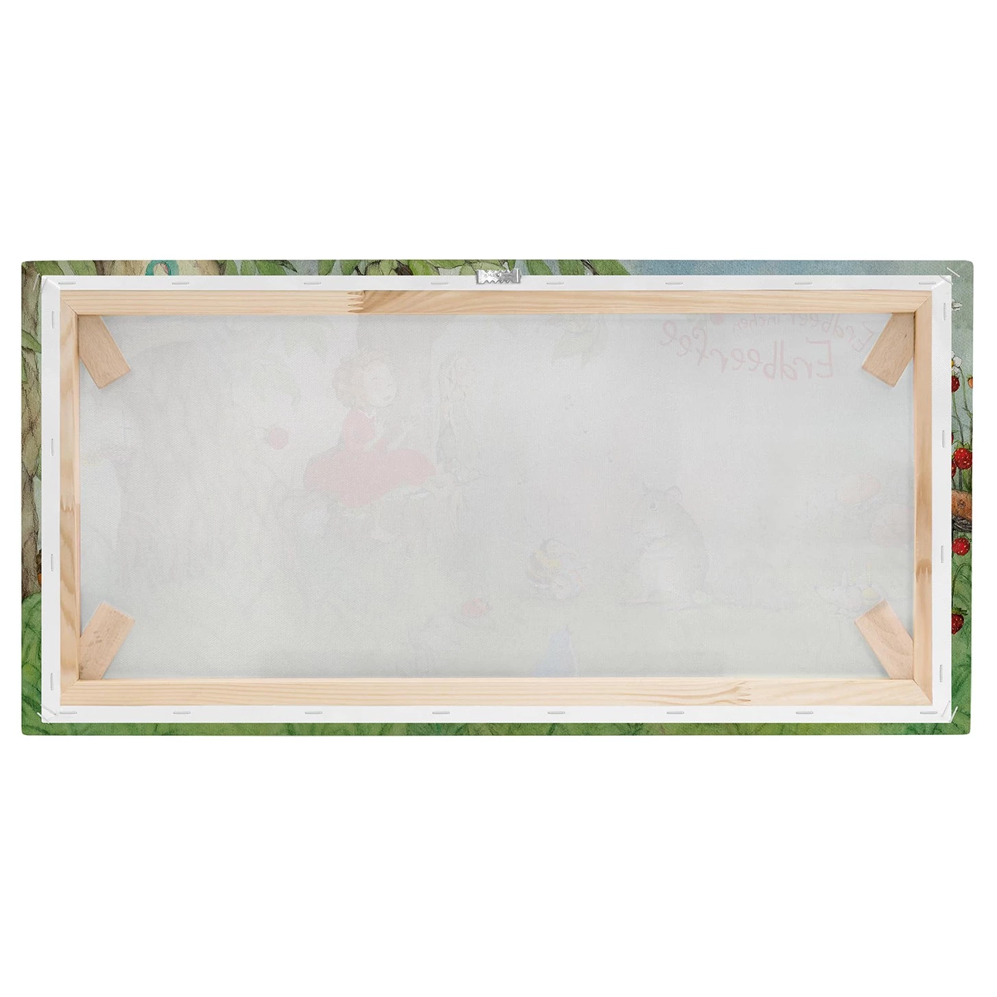 Bilderwelten Tableau déco La fée des fraises V - Toile / Épicéa massif - Multicolore - 100 x 50 cm 6 Bilderwelten Tableau déco La fée des fraises V - Toile / Épicéa massif - Multicolore - 100 x 50 cm – Image 6