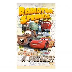 Komar Papier peint intissé Cars Open Road - Intissé - Multicolore