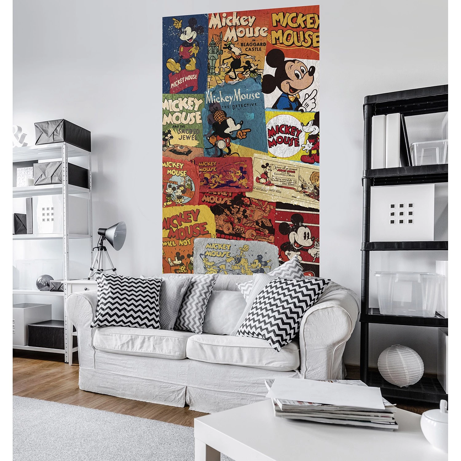 Komar Papier peint intissé Mickey Billboard - Intissé - Multicolore 2 Komar Papier peint intissé Mickey Billboard - Intissé - Multicolore – Image 2