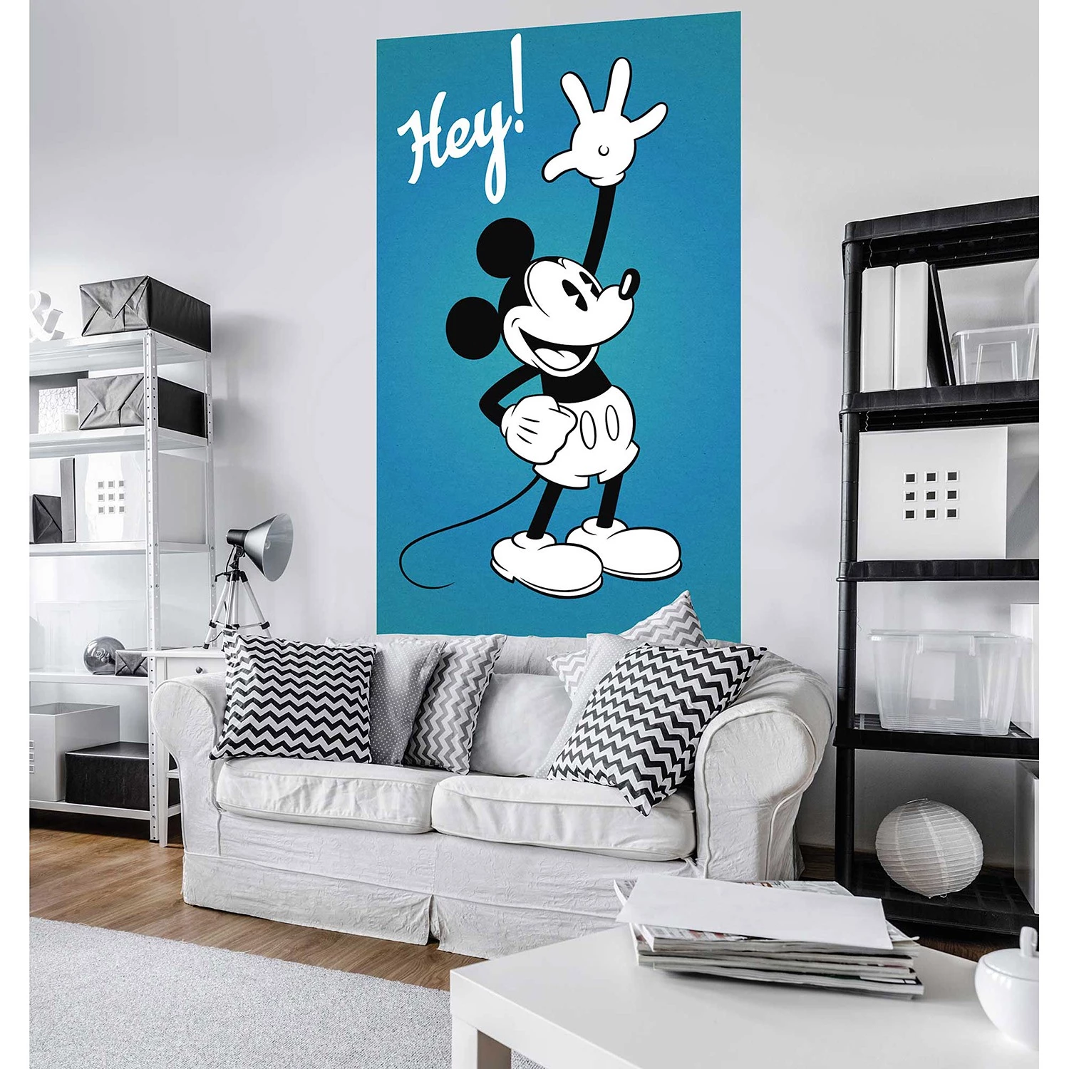 Komar Papier peint intissé Mickey Hey - Intissé - Multicolore 2 Komar Papier peint intissé Mickey Hey - Intissé - Multicolore – Image 2