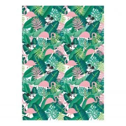 Komar Papier peint intissé Minnie Tropical - Intissé - Multicolore