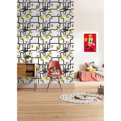 Komar Papier peint Mickey Mouse Foot Labyrinth - Intissé - Multicolore -Décorations murales enfant Soldes 1000221367 200904 15520101036 MOOD DETAILS P000000001000221367 mood