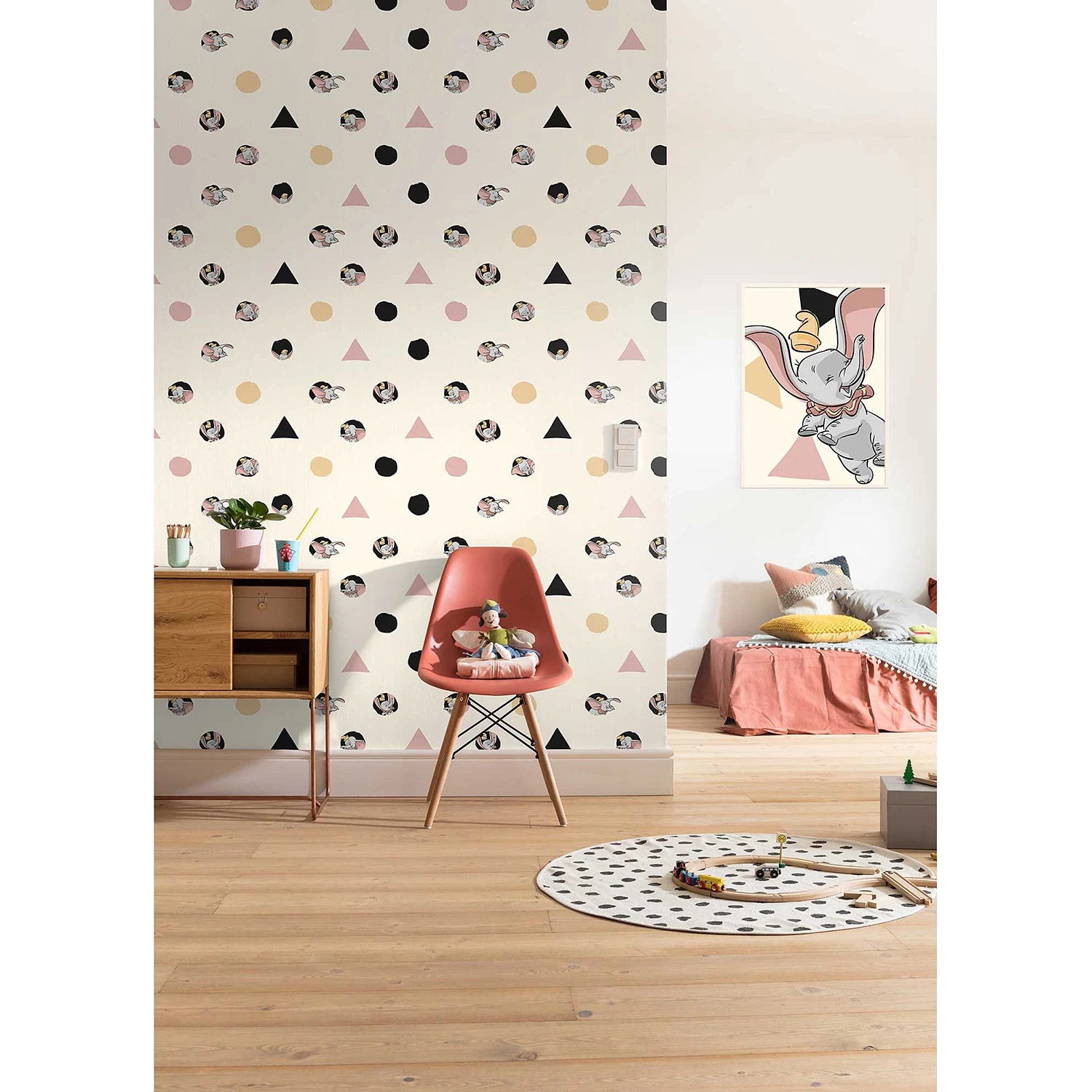 Komar Papier peint intissé Dumbo I - Intissé - Multicolore 3 Komar Papier peint intissé Dumbo I - Intissé - Multicolore – Image 3