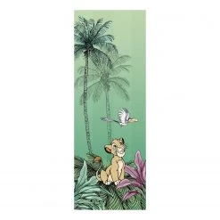 Komar Papier peint intissé Jungle Simba - Intissé - Vert