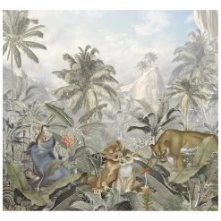 Komar Papier peint intissé Le Roi Lion II - Intissé - Multicolore