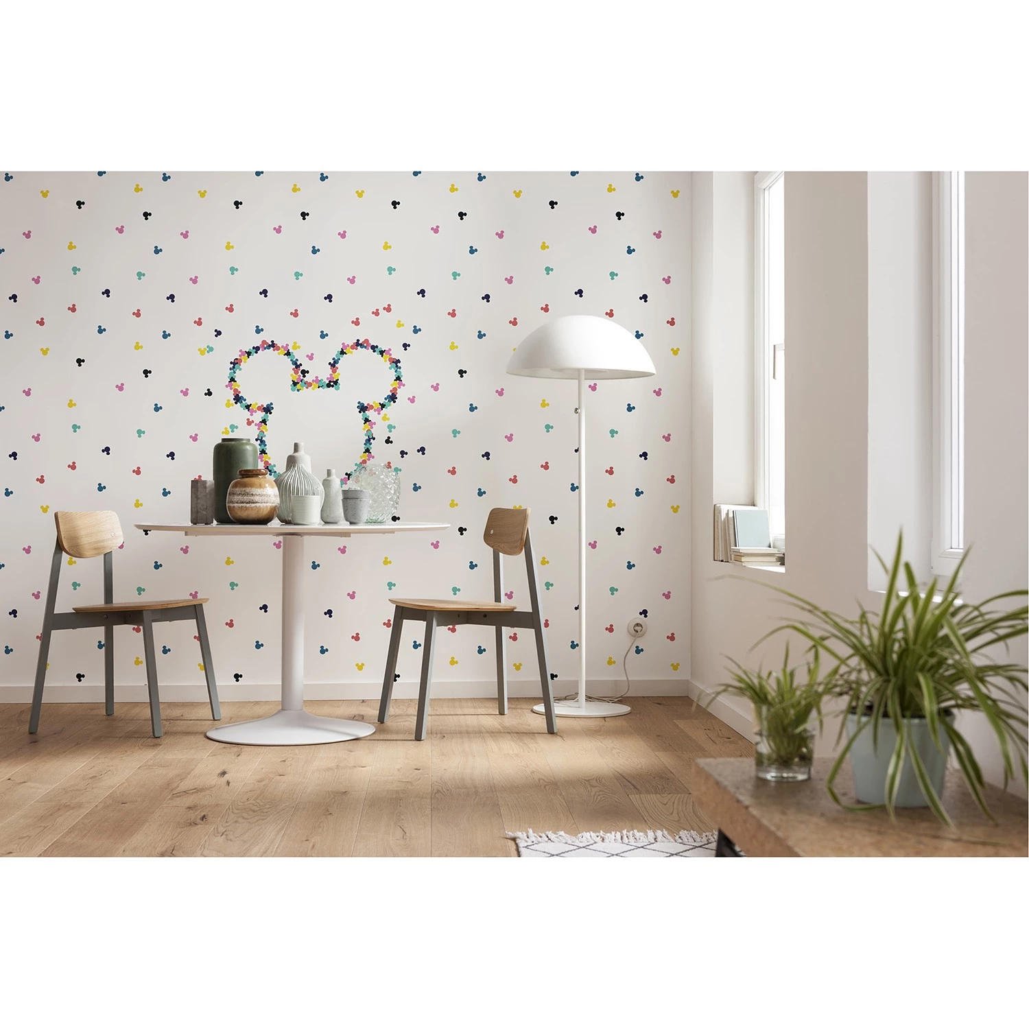 Komar Papier peint intissé Mickey HeadsUp - Intissé - Multicolore 2 Komar Papier peint intissé Mickey HeadsUp - Intissé - Multicolore – Image 2