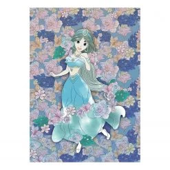 Komar Papier peint intissé Jasmin Flowers - Intissé - Bleu / Violet