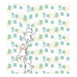 Komar Papier peint intissé Kitty Climbers - Intissé - Multicolore