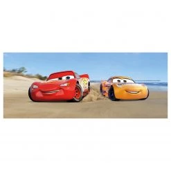 Komar Papier peint intissé Cars3 Beach - Intissé - Multicolore