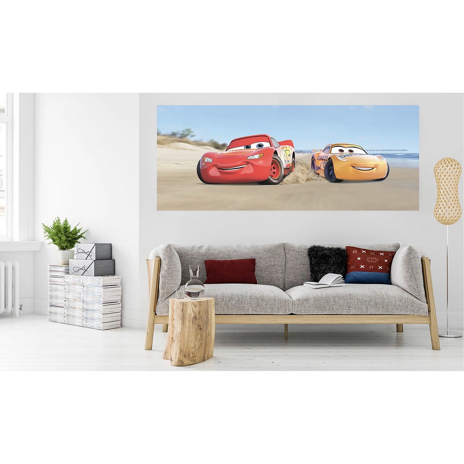 Komar Papier peint intissé Cars3 Beach - Intissé - Multicolore 2 Komar Papier peint intissé Cars3 Beach - Intissé - Multicolore – Image 2