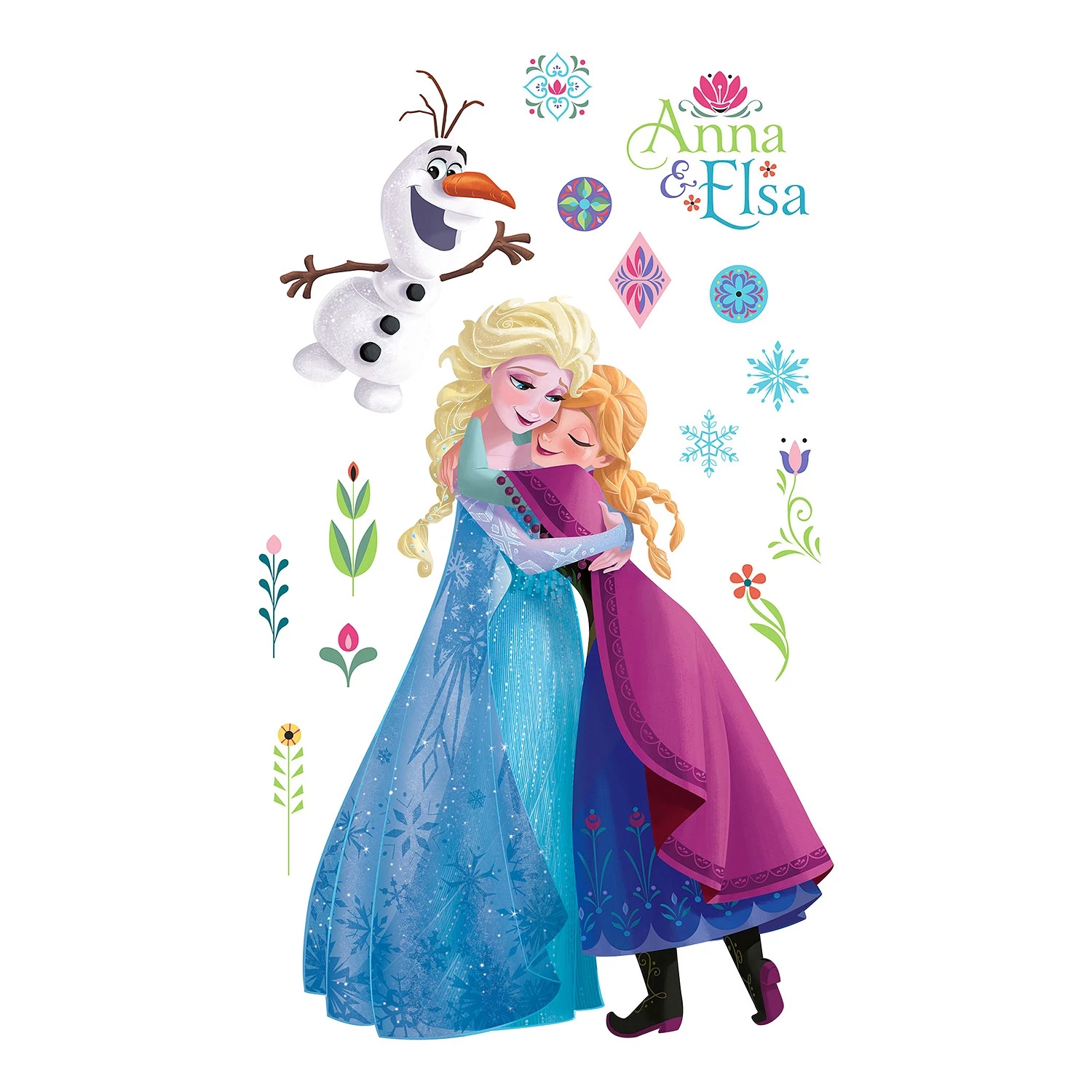 Komar Papier peint en intissé Reine des neiges - Intissé - Multicolore 1 Komar Papier peint en intissé Reine des neiges - Intissé - Multicolore