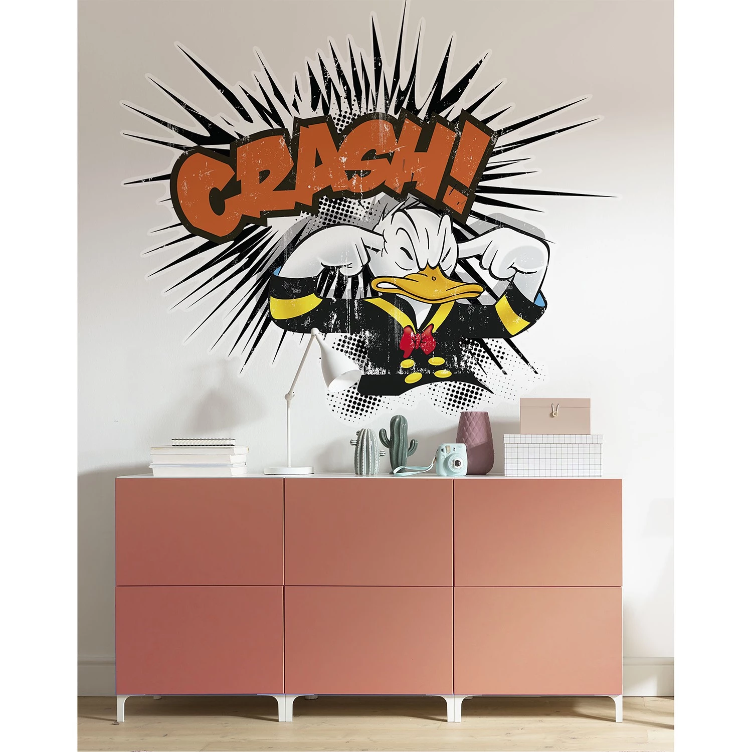 Komar Papier peint en intissé Donald crash XXL - Intissé - Multicolore 2 Komar Papier peint en intissé Donald crash XXL - Intissé - Multicolore – Image 2