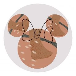 Komar Papier peint intissé Minnie Terra - Intissé - Multicolore