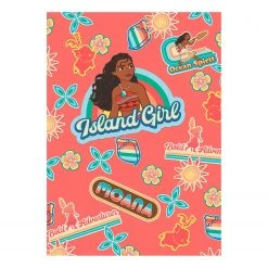 Komar Papier peint intissé Moana Island Girl - Intissé - Multicolore