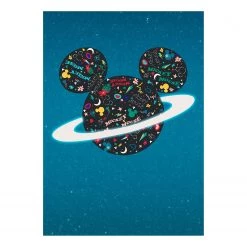 Komar Papier peint intissé Planet Mickey - Intissé - Multicolore