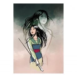 Komar Papier peint intissé Brave Mulan - Intissé - Multicolore