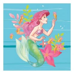 Komar Papier peint intissé Ariel Friends - Intissé - Multicolore
