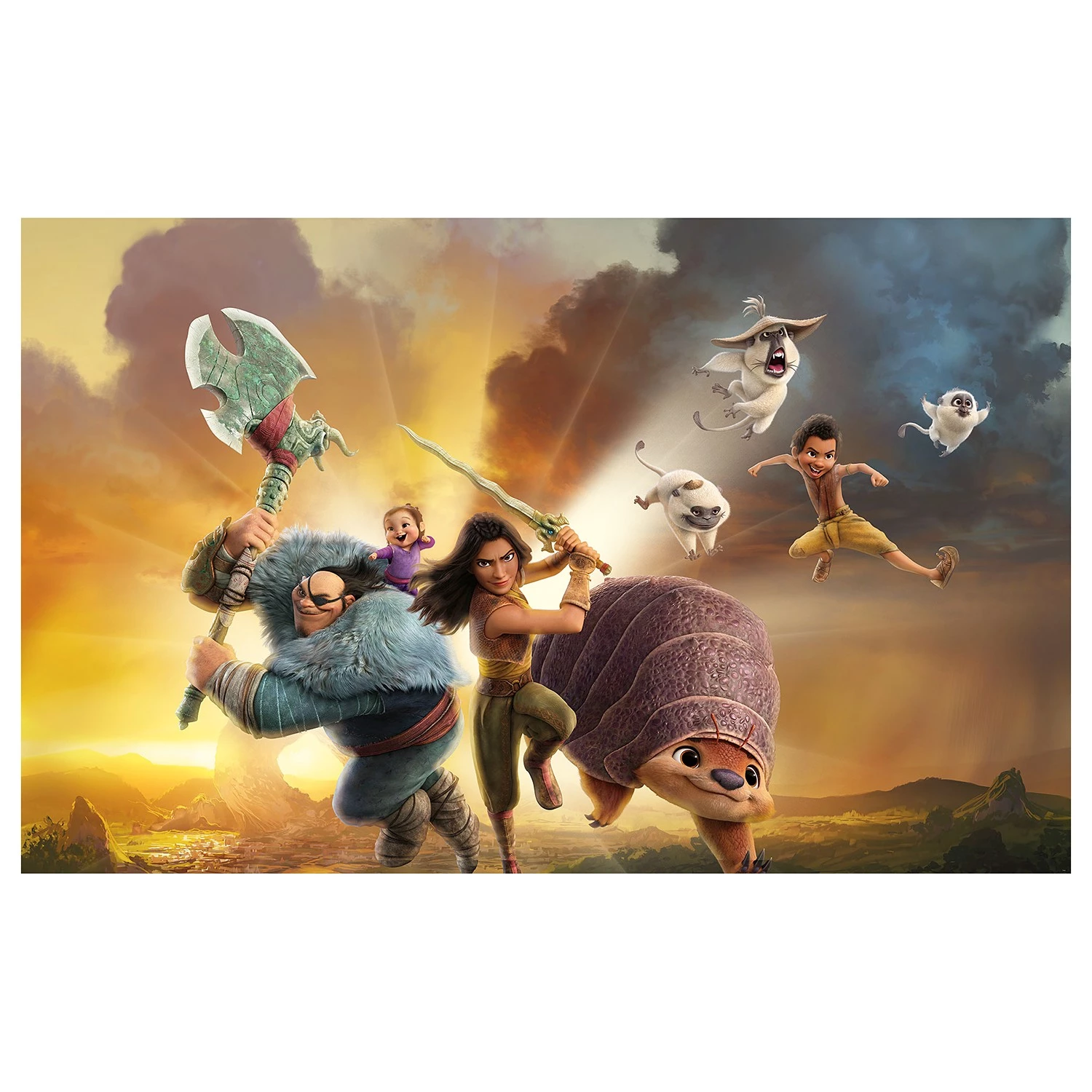 Komar Papier peint intissé Raya Mission - Intissé - Multicolore 1 Komar Papier peint intissé Raya Mission - Intissé - Multicolore