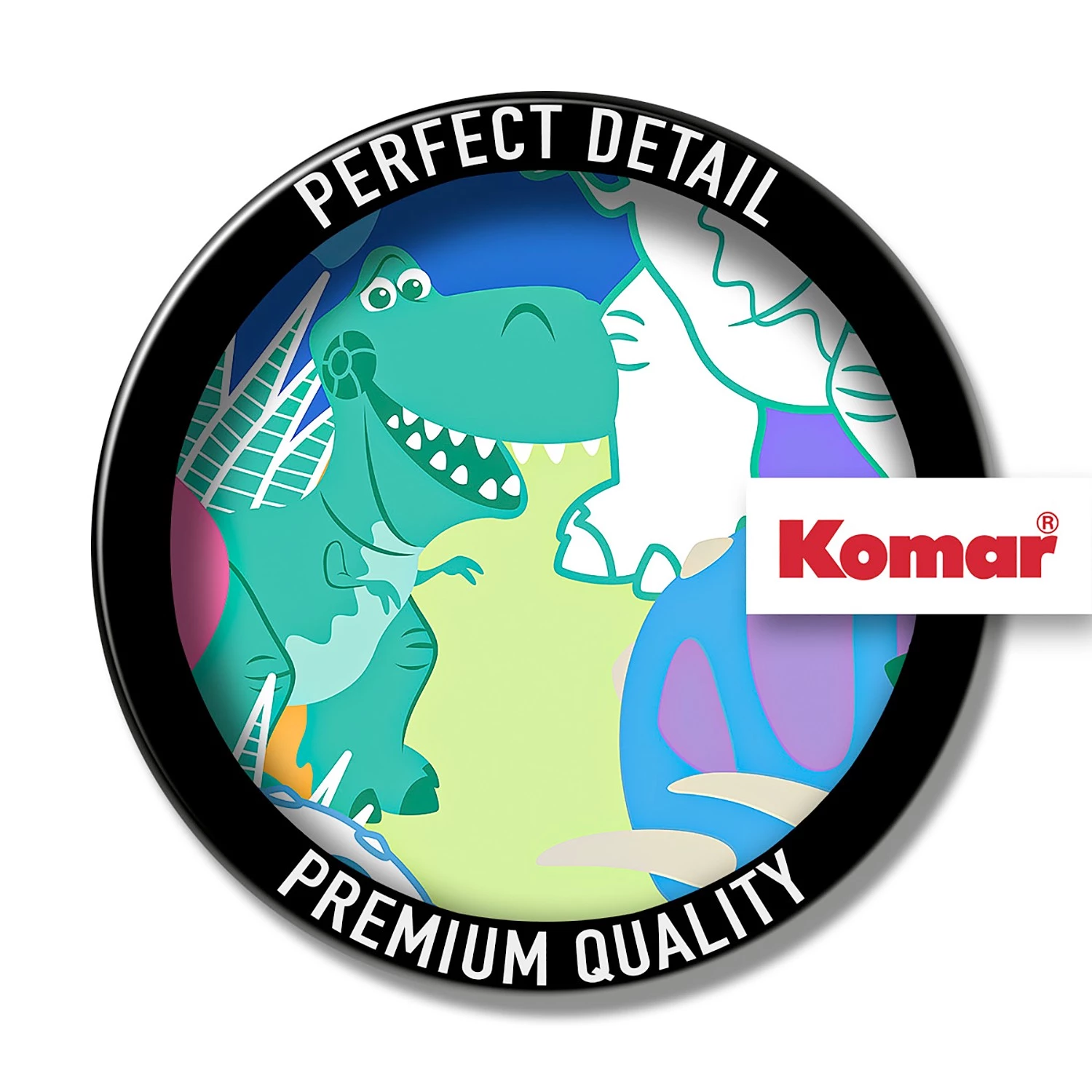 Komar Papier peint Toy Story Rex and Trixie - Intissé - Multicolore 3 Komar Papier peint Toy Story Rex and Trixie - Intissé - Multicolore – Image 3