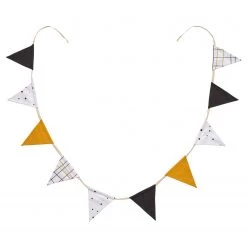 Kids Club Collection Guirlande de fanions Zalia - Jaune