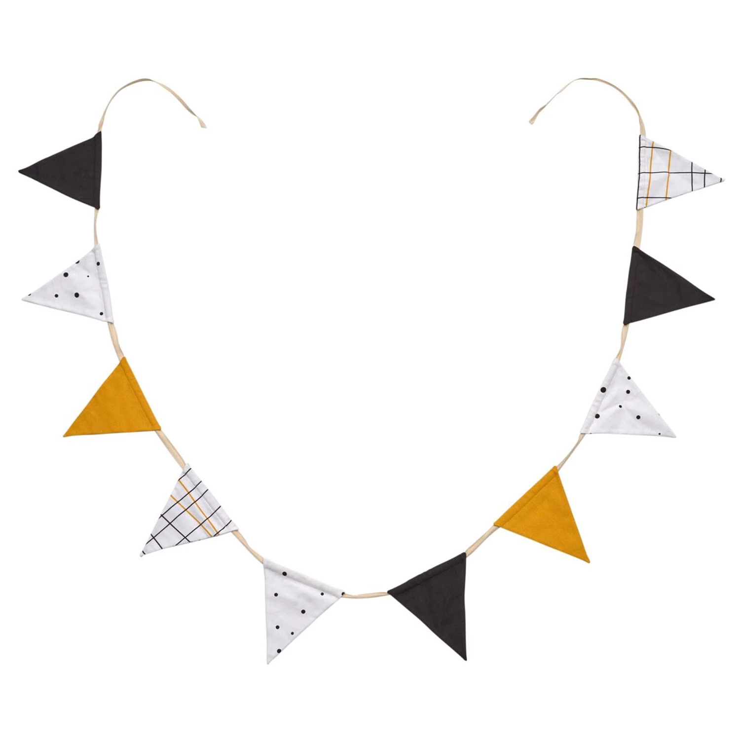 Kids Club Collection Guirlande de fanions Zalia - Jaune 1 Kids Club Collection Guirlande de fanions Zalia - Jaune