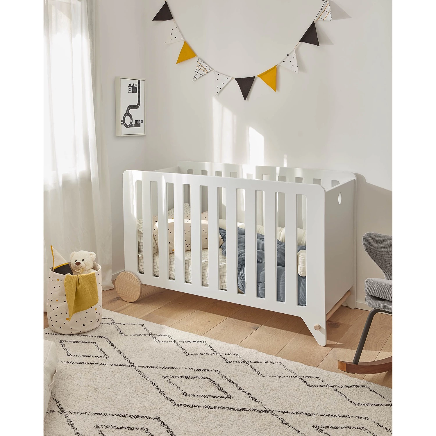 Kids Club Collection Guirlande de fanions Zalia - Jaune 5 Kids Club Collection Guirlande de fanions Zalia - Jaune – Image 5