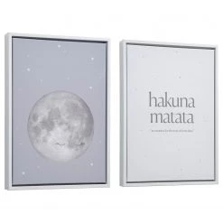 Kids Club Collection Tableaux déco Ludmila (2 éléments)