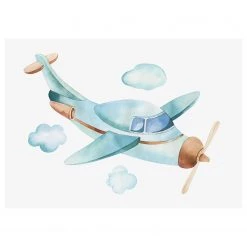 A.S. Création Impression sur toile Plane - Polyester PVC / Épicéa - Gris / Marron