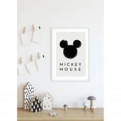 Komar Tableau déco Mickey Mouse Silhouette - Noir / Blanc - Papier - 50 x 70 cm 13 Komar Tableau déco Mickey Mouse Silhouette - Noir / Blanc - Papier - 50 x 70 cm -Décorations murales enfant Soldes 1000325982 220125 1504290024 MOOD DETAILS P000000001000325982 mood
