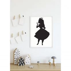Komar Tableau déco Alice Silhouette - Noir / Blanc - Papier - 50 x 70 cm 9 Komar Tableau déco Alice Silhouette - Noir / Blanc - Papier - 50 x 70 cm -Décorations murales enfant Soldes 1000325988 220125 1504300020 MOOD DETAILS P000000001000325988 mood