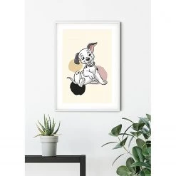 Komar Tableau déco 101 Dalmatiner Dots - Multicolore - Papier - 50 x 70 cm -Décorations murales enfant Soldes 1000325989 220125 1504290024 MOOD DETAILS P000000001000325989 mood