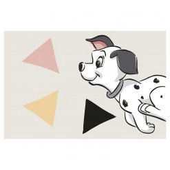 Komar Tableau déco 101 Dalmatiens Angles - Multicolore - Papier - 70 x 50 cm