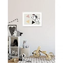Komar Tableau déco 101 Dalmatiens Angles - Multicolore - Papier - 70 x 50 cm -Décorations murales enfant Soldes 1000325990 220125 1504290020 MOOD DETAILS P000000001000325990 mood
