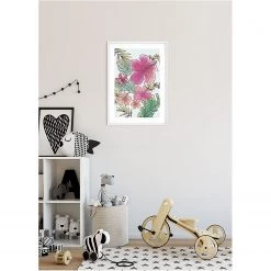Komar Tableau déco Ariel Flowers - Multicolore - Papier - 50 x 70 cm -Décorations murales enfant Soldes 1000325996 220125 1504290022 MOOD DETAILS P000000001000325996 mood