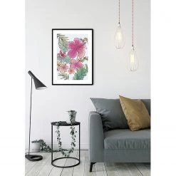 Komar Tableau déco Ariel Flowers - Multicolore - Papier - 50 x 70 cm -Décorations murales enfant Soldes 1000325996 220125 1504300024 MOOD DETAILS P000000001000325996 mood