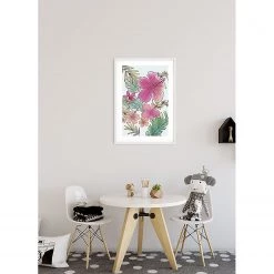Komar Tableau déco Ariel Flowers - Multicolore - Papier - 50 x 70 cm -Décorations murales enfant Soldes 1000325996 220125 1504310021 MOOD DETAILS P000000001000325996 mood