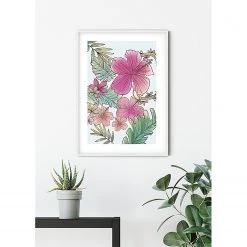 Komar Tableau déco Ariel Flowers - Multicolore - Papier - 50 x 70 cm -Décorations murales enfant Soldes 1000325996 220125 1504310023 MOOD DETAILS P000000001000325996 mood