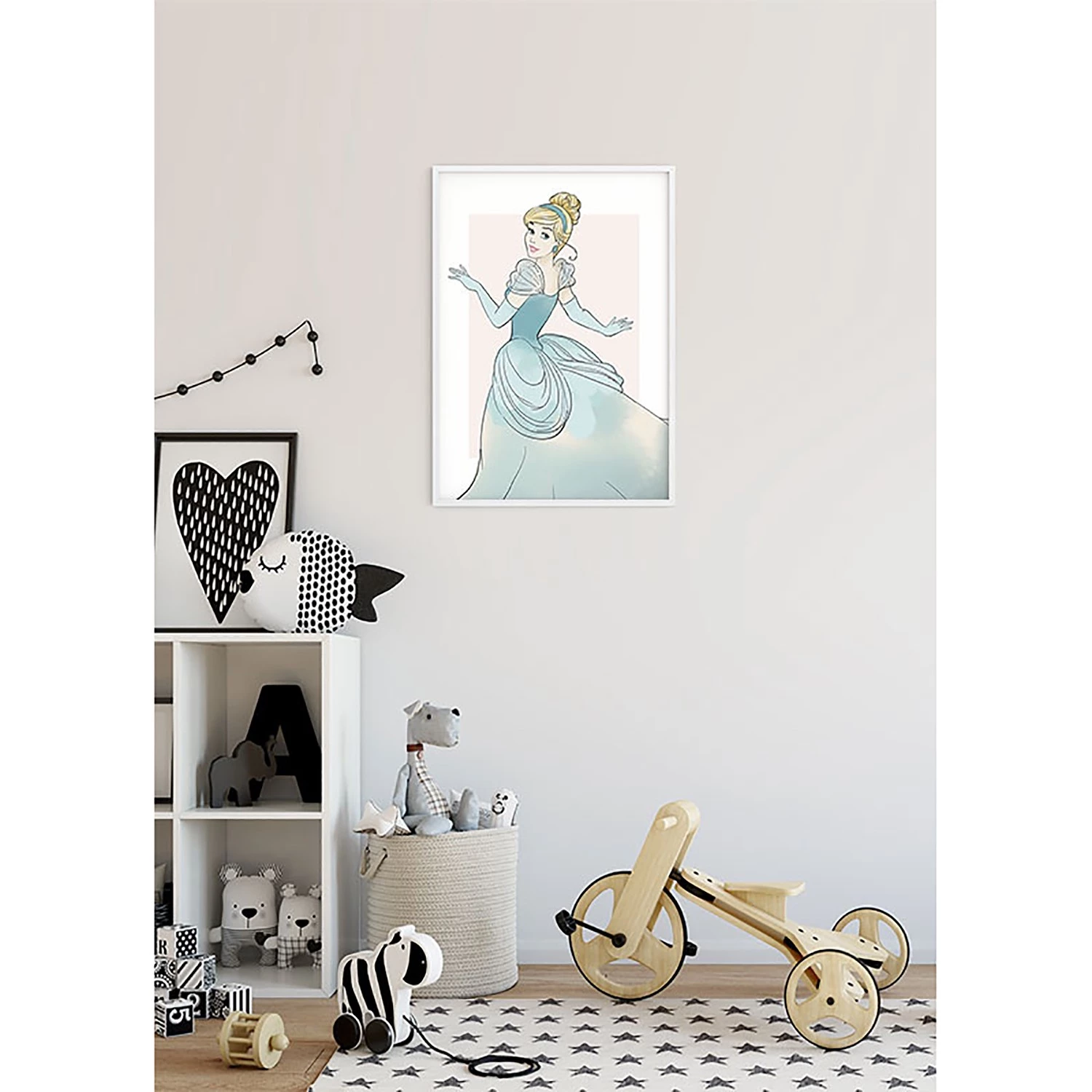 Komar Tableau déco Cinderella Beauty - Multicolore - Papier - 50 x 70 cm 6 Komar Tableau déco Cinderella Beauty - Multicolore - Papier - 50 x 70 cm – Image 6