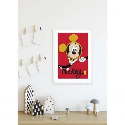 Komar Tableau déco Mickey Magnifying Glass - Multicolore - Papier - 50 x 70 cm -Décorations murales enfant Soldes 1000326005 220125 1504310022 MOOD DETAILS P000000001000326005 mood