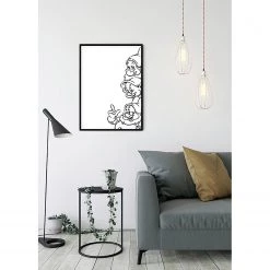 Komar Tableau déco Snow White Dwarves - Noir / Blanc - Papier - 50 x 70 cm -Décorations murales enfant Soldes 1000326010 220125 1504320024 MOOD DETAILS P000000001000326010 mood