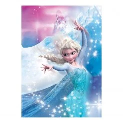 Komar Tableau déco Frozen 2 Elsa Action - Multicolore - Papier - 50 x 70 cm