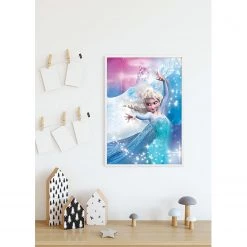 Komar Tableau déco Frozen 2 Elsa Action - Multicolore - Papier - 50 x 70 cm -Décorations murales enfant Soldes 1000326011 220125 1504330024 MOOD DETAILS P000000001000326011 mood