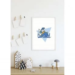 Komar Tableau déco Donald Duck Triangle - Multicolore - Papier - 50 x 70 cm -Décorations murales enfant Soldes 1000326013 220125 1504320021 MOOD DETAILS P000000001000326013 mood